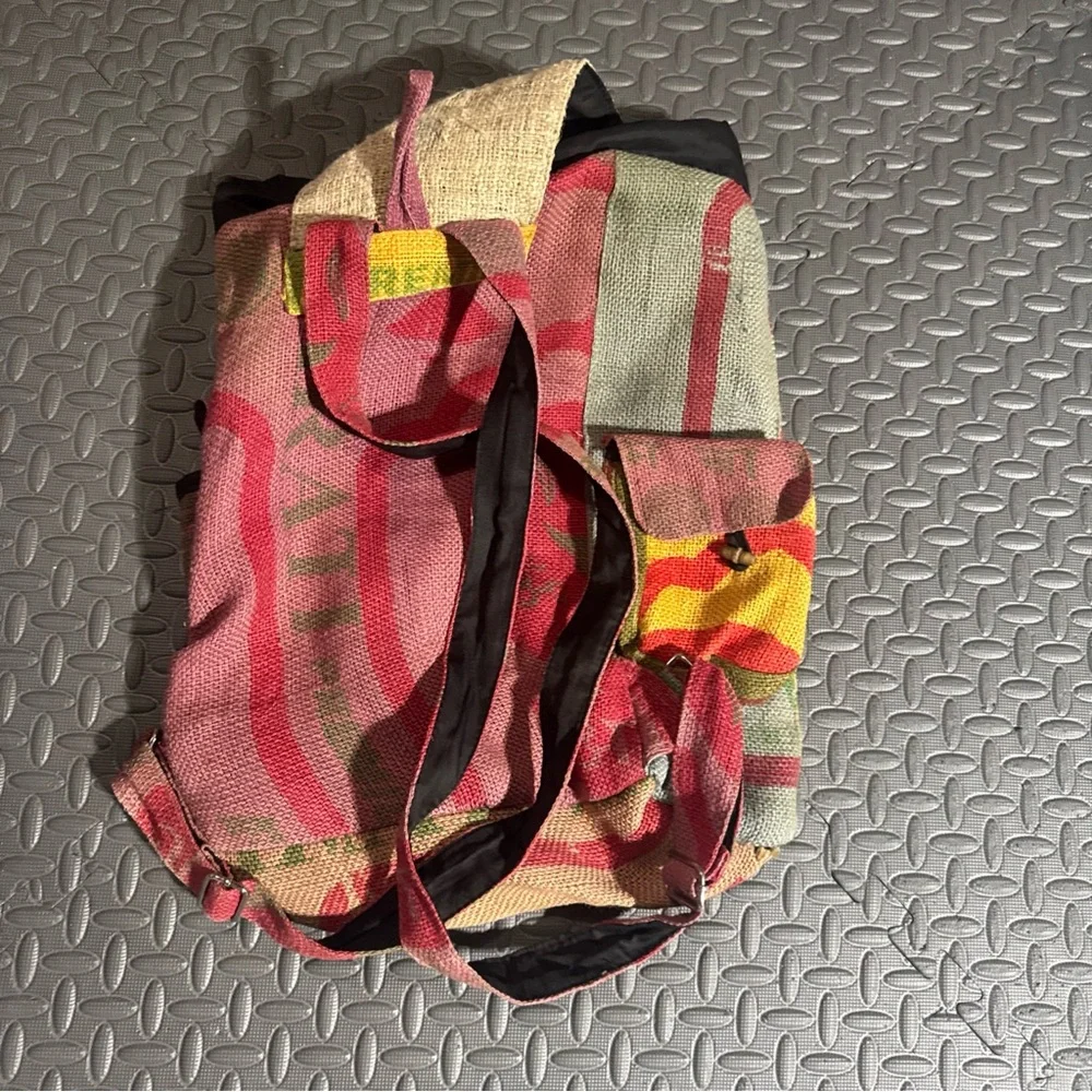 Multicolor Bohemian Backpack - Picture 4 of 15